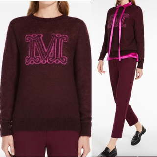 新品【MAX MARA】モヘヤ ウール ニットCHANTAL - ニット/セーター
