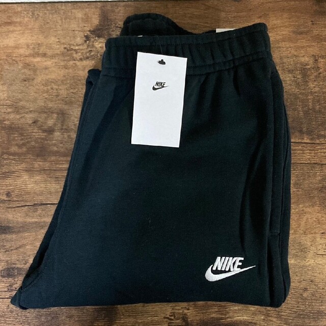 【新品】NIKE ナイキ　フレンチテリー　セットアップ　上下セット　黒　XL