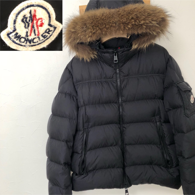 激安店舗 MONCLER - リアルファー ダウン ダウンジャケット