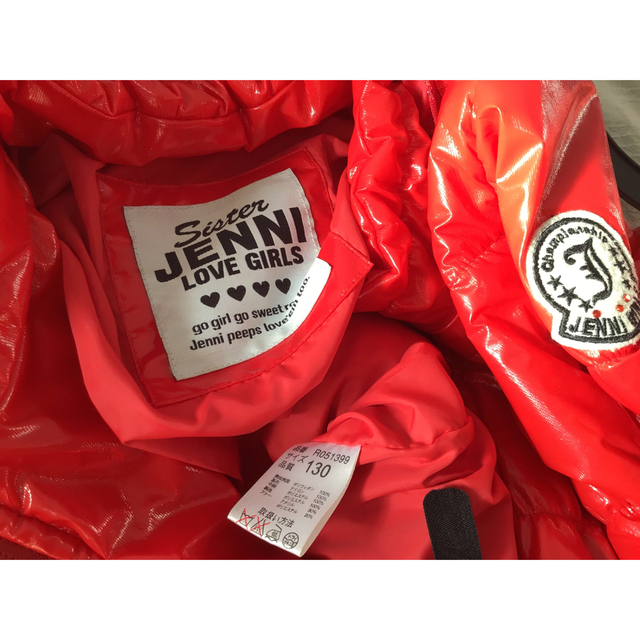 JENNI(ジェニィ)の⭐︎美品⭐︎JENNI ジャンバー　ジャンパー　130cm キッズ/ベビー/マタニティのキッズ服女の子用(90cm~)(ジャケット/上着)の商品写真