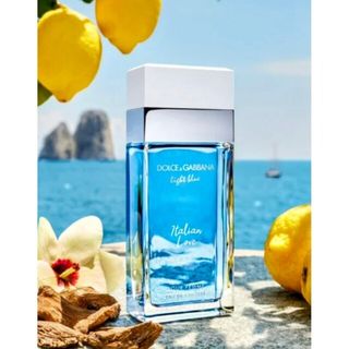 ドルチェアンドガッバーナビューティ(DOLCE & GABBANA BEAUTY)の新品　ドルチェ＆ガッバーナ　ライトブルー　イタリアンラブ　香水　ユニセックス(ユニセックス)