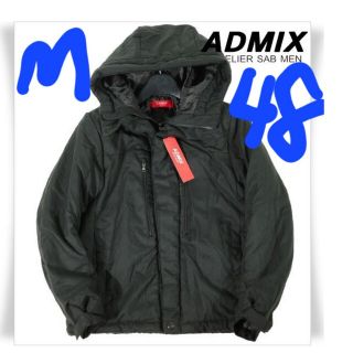 定価1.2万‼️ADMIX ATELIER SAB MEN中綿フーデッドブルゾン