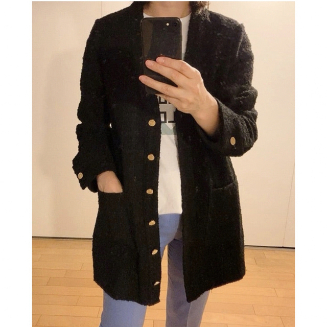 ZARA ツイードワンピース　ジャケット