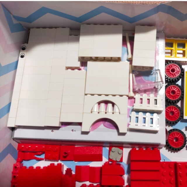 Lego(レゴ)の中古ブロックのみ洗浄済　レゴ　LEGO 7615 基本セット　青いバケツ キッズ/ベビー/マタニティのおもちゃ(積み木/ブロック)の商品写真