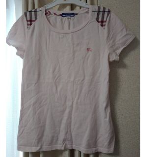 バーバリーブルーレーベル(BURBERRY BLUE LABEL)のバーバリーブルーレーベルTシャツピンクチェック(Tシャツ(半袖/袖なし))