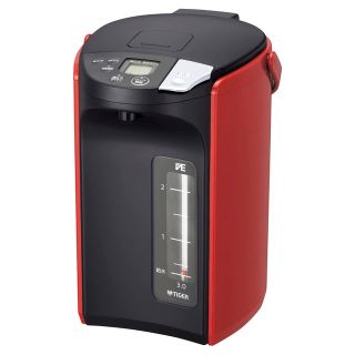 タイガー魔法瓶(TIGER) 電気ポット 3.0L レッド PIP-A301-R