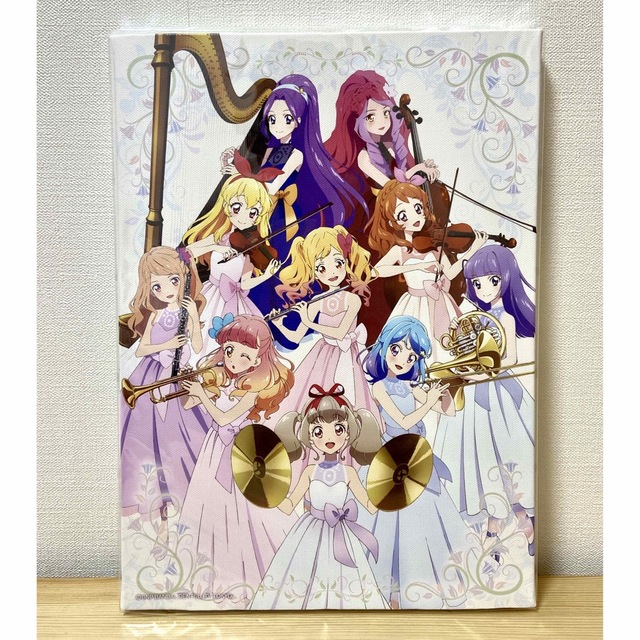 アイカツ 10周年 オケカツ 2nd Stage キャンバスアート 非売品