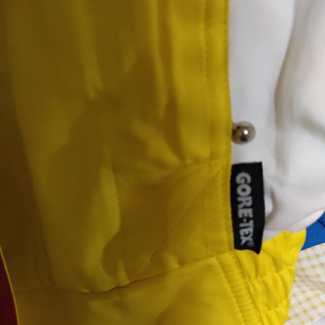 ゴアデザイン　ジャケット　Y2K 古着　派手　ポップ　レア　好配色　刺繍ワッペン メンズのジャケット/アウター(ナイロンジャケット)の商品写真
