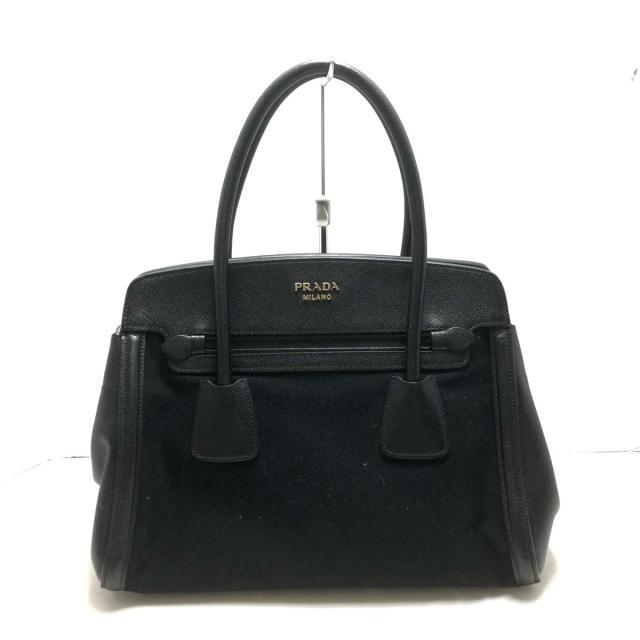 海外並行輸入正規品 トートバッグ プラダ - PRADA - 革タグ 黒 BN2595 トートバッグ 海外並行輸入正規品 トートバッグ プラダ - PRADA - 革タグ 黒 BN2595 トートバッグ