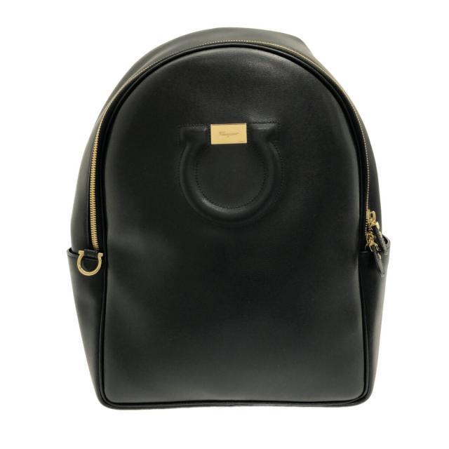 予約販売】本 Ferragamo Salvatore - 黒 リュックサック サルバトーレ