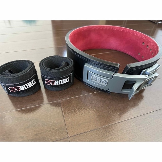 SBDパワーベルトSサイズ&ストロングリストラップ30インチ