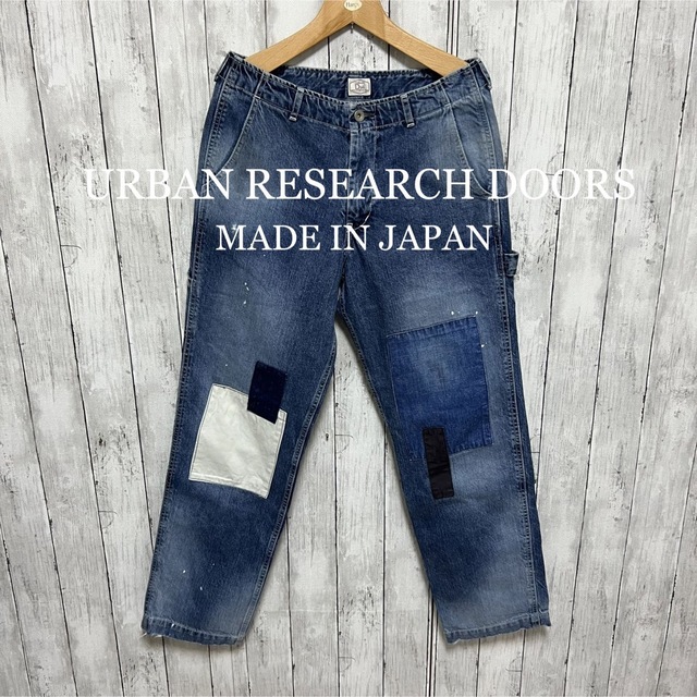 URBAN RESEARCH アーバンリサーチ リメイクデニムパンツ ネイビー