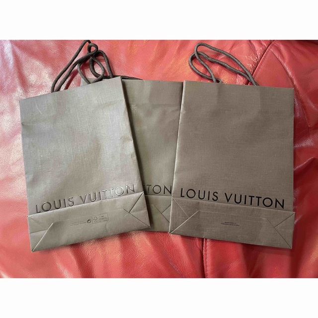 LOUIS VUITTON(ルイヴィトン)のルイヴィトン　ショップ袋　 3点 レディースのバッグ(ショップ袋)の商品写真