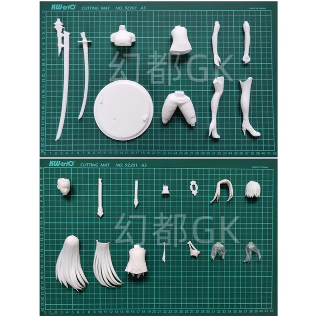 ガレージキットレジンキット 未塗装未組立 ミスニール機械時代 エンタメ/ホビーのおもちゃ/ぬいぐるみ(模型/プラモデル)の商品写真