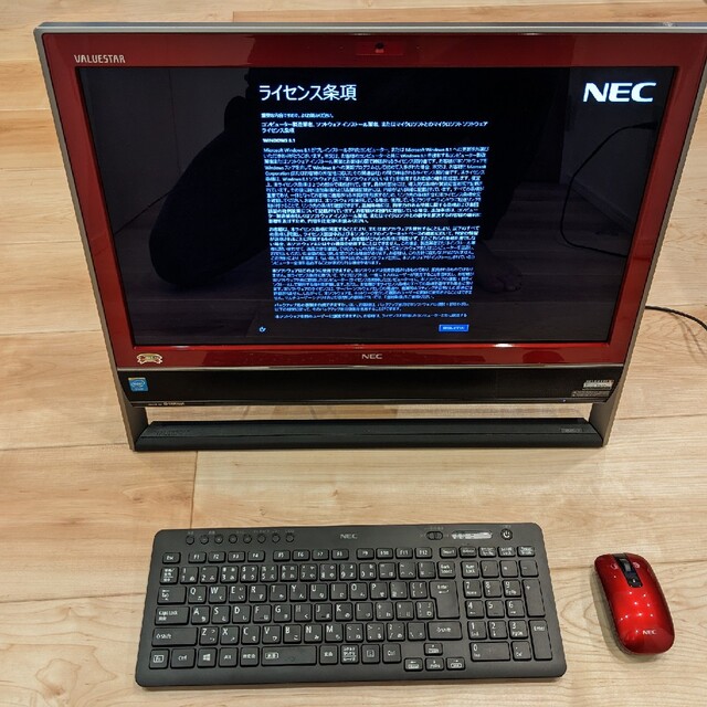 NEC - NEC一体型デスクトップパソコン 中古の通販 by ぼんち's shop ...