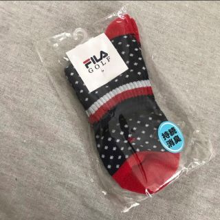 フィラ(FILA)のFILA GOLF フィラゴルフ レディース ショートソックス 23〜25cm(ソックス)