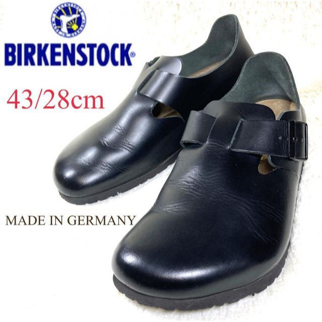 ビルケンシュトック LONDON ロンドン レザー ブラック 43/28cm | フリマアプリ ラクマ