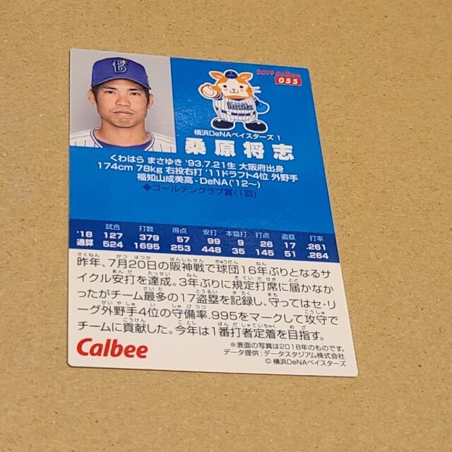 横浜DeNAベイスターズ - 横浜DeNAベイスターズ 桑原将志選手 1枚 横浜DeNAベイスターズ - 横浜DeNAベイスターズ 桑原将志選手 1枚