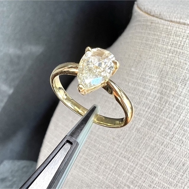 天然 ダイヤモンド 1ct K18 ゴールド ダイヤ リング 指輪 | tspea.org