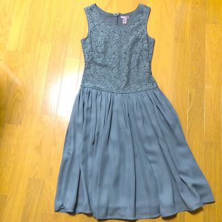 エイチアンドエム(H&M)の※4/25迄※ ☆美品☆H&M  レースシフォンワンピース(ロングワンピース/マキシワンピース)