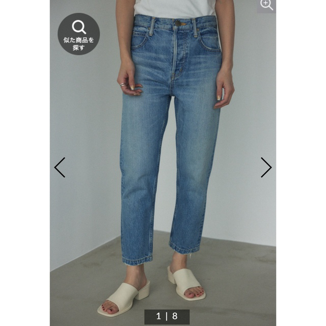 BLACK by moussy - BLACK BY MOUSSY HUILA Blue denim 24インチの通販