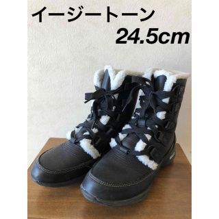 リーボック(Reebok)のリーボック☆イージートーン☆ブーツ 24.5cm ブラック黒(ブーツ)