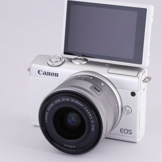 キヤノン(Canon)の★自信あり★極上美品★キヤノンEOS M200★人気のミラーレス(ミラーレス一眼)