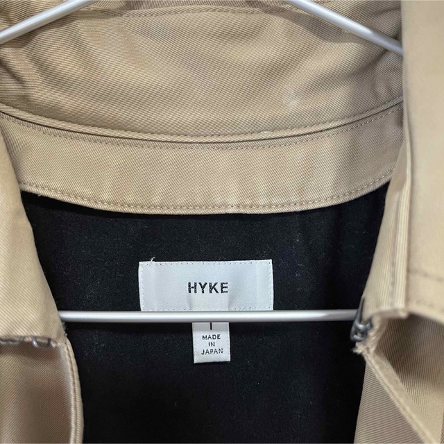 HYKE(ハイク)のHYKE トレンチコート　S レディースのジャケット/アウター(トレンチコート)の商品写真