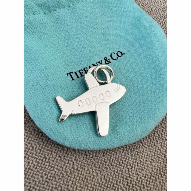 Tiffany & Co.(ティファニー)の美品　レア　希少　ティファニー　飛行機　チャーム　ネックレス　tiffany レディースのアクセサリー(ネックレス)の商品写真