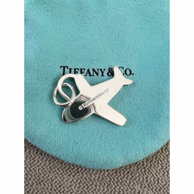 Tiffany & Co.(ティファニー)の美品　レア　希少　ティファニー　飛行機　チャーム　ネックレス　tiffany レディースのアクセサリー(ネックレス)の商品写真