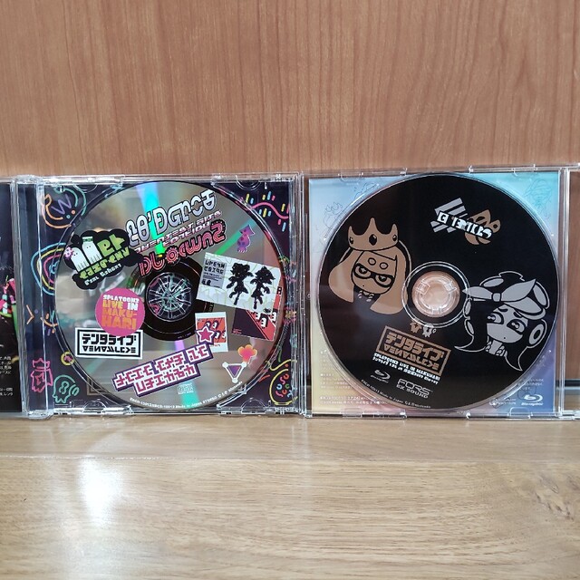 任天堂(ニンテンドウ)の【CD,Blu-ray】SPLATOON2 LIVE テンタライブ初回生産限定盤 エンタメ/ホビーのCD(ゲーム音楽)の商品写真