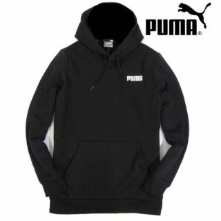 プーマ(PUMA)の【PUMA / プーマ】裏フリース スウェット パーカー（メンズM相当・ブラック(パーカー)