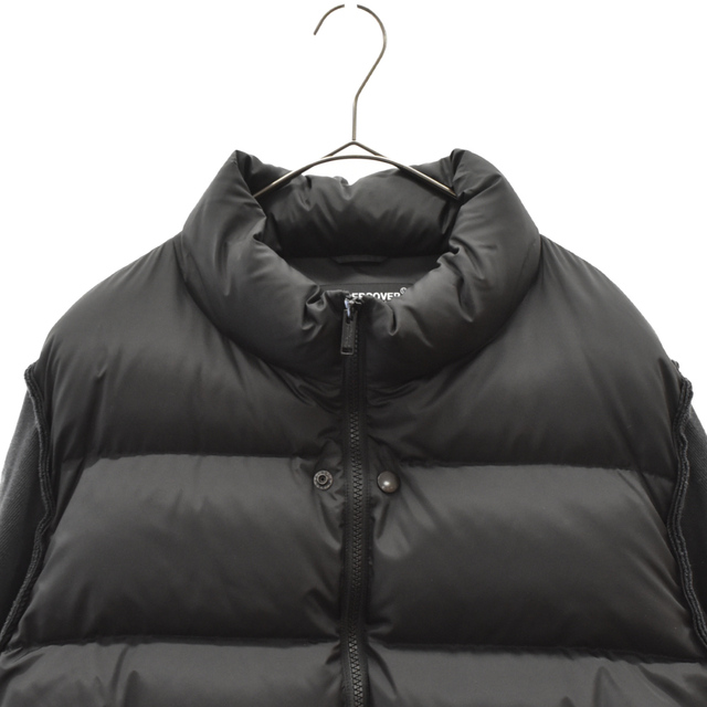 UNDERCOVER アンダーカバー 30th Anniversary Leather Sleeve Down Jacket 30周年記念 レザースリーブダウンジャケット ブラック UCZ9204