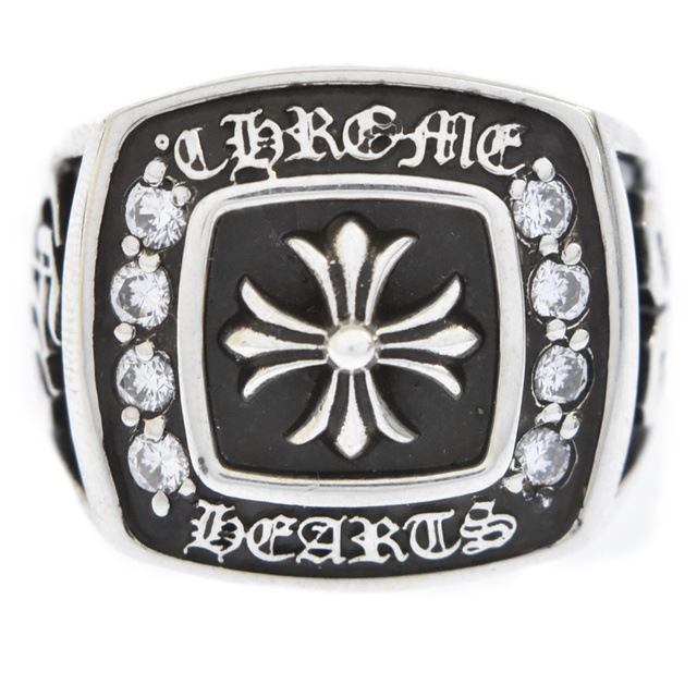 格安新品 - Hearts Chrome CHROME シルバー 17号 ダイヤ チャンピオンリング RING CHAMPION クロムハーツ HEARTS リング(指輪)