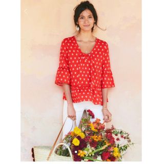 イエナ(IENA)の（ご専用）sezane セザンヌ　ブラウス　新品未使用(シャツ/ブラウス(長袖/七分))