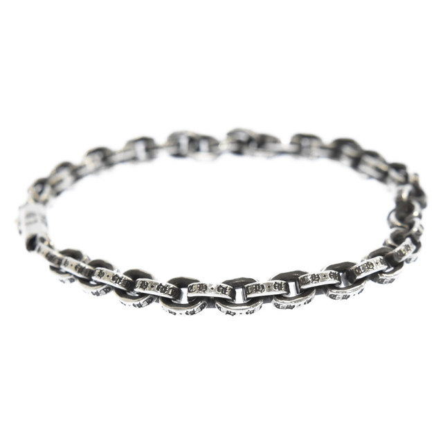 Chrome Hearts(クロムハーツ)のCHROME HEARTS クロムハーツ PAPER CHAIN 7 ペーパーチェーン シルバーブレスレット 7inch メンズのアクセサリー(ブレスレット)の商品写真