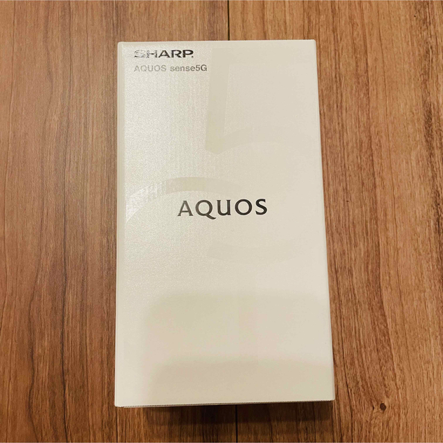 在庫有り 新品 ライトカッパーSHARP AQUOS sense5G SH-M17 本体