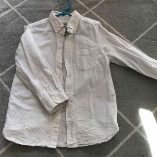 エイチアンドエム(H&M)の白　120サイズ　カッターシャツ(ドレス/フォーマル)