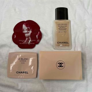 シャネル(CHANEL)のCHANEL シャネル　化粧下地　ファンデーション　サンプルセット(サンプル/トライアルキット)