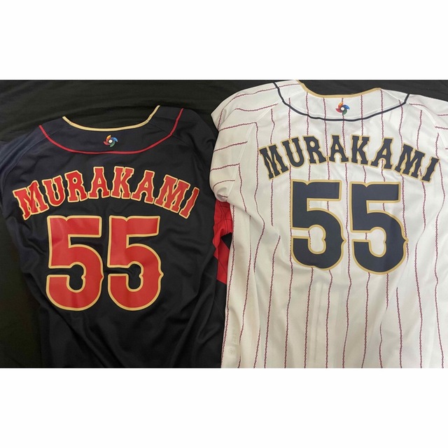 2023 WBC プリントユニフォーム ホーム 背番号55 村上宗隆 Fサイズ 2023 WBC プリントユニフォーム ホーム 背番号55 村上宗隆 Fサイズ