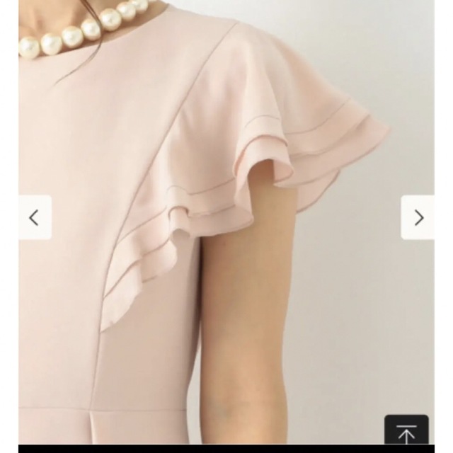 BEAMS LIGHTS(ビームスライツ)のビームスライツ　ワンピース  ピンク　M   レディースのフォーマル/ドレス(その他ドレス)の商品写真