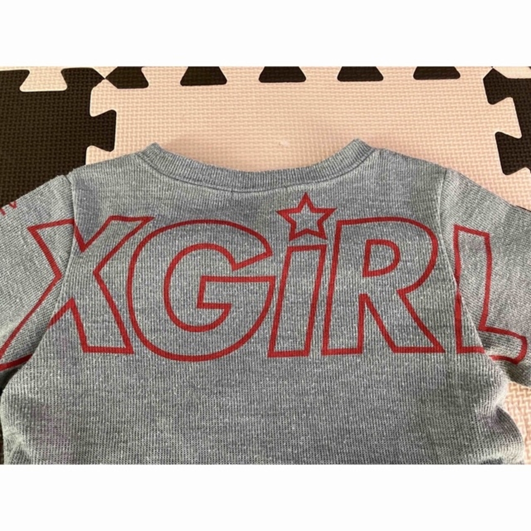 X-girl Stages(エックスガールステージス)のエックスガールステージス　ワンピース　100cm エックスガール キッズ/ベビー/マタニティのキッズ服女の子用(90cm~)(ワンピース)の商品写真