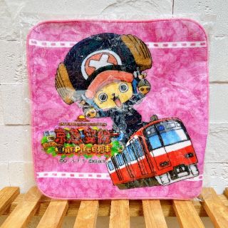 ワンピース(ONE PIECE)の新品 京急宴線 チョッパー ワンピース×京急 コラボ商品 ミニタオルハンカチ(タオル)