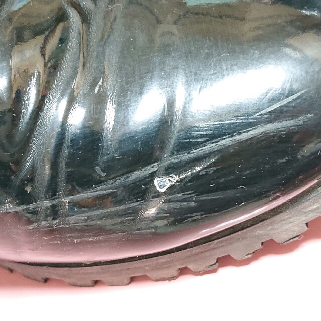 21cm JENNI レースアップシューズ ジェニィ 黒 ローファー 卒園式