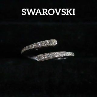 スワロフスキー(SWAROVSKI)の【匿名配送】 SWAROVSKI スワロフスキー リング 指輪 17号 シルバー(リング(指輪))