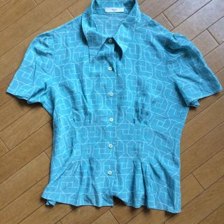 プラダ(PRADA)のPRADA プラダ ブラウス シルク100% 春夏(シャツ/ブラウス(半袖/袖なし))