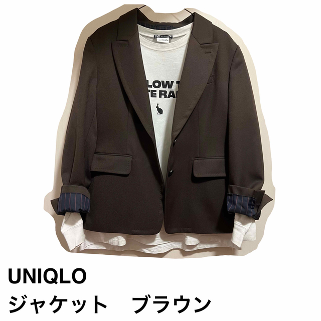 UNIQLO(ユニクロ)のジャケット　春・秋・冬 レディースのジャケット/アウター(テーラードジャケット)の商品写真