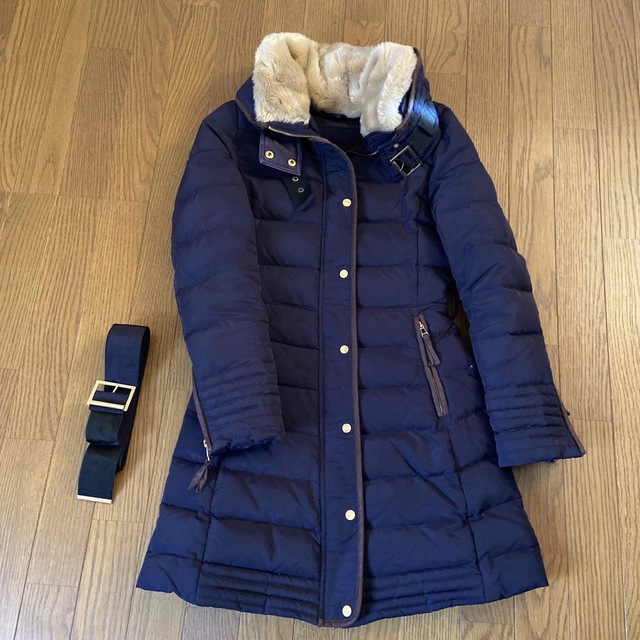 ZARA ダウンコート ネイビー xs | www.suellencolombo.com.br