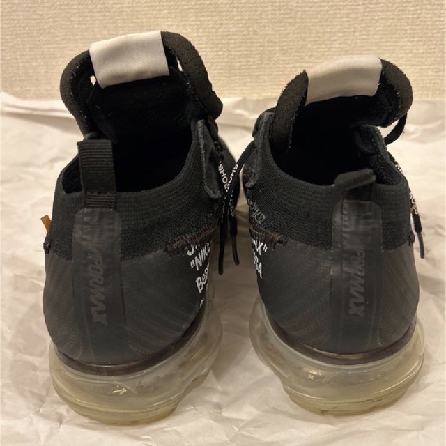 OFF-WHITE NIKE AIR VAPORMAX BLACK