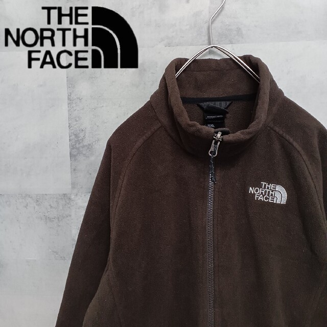 US THE NORTH FACE レディースフリースジャケット ブラウン